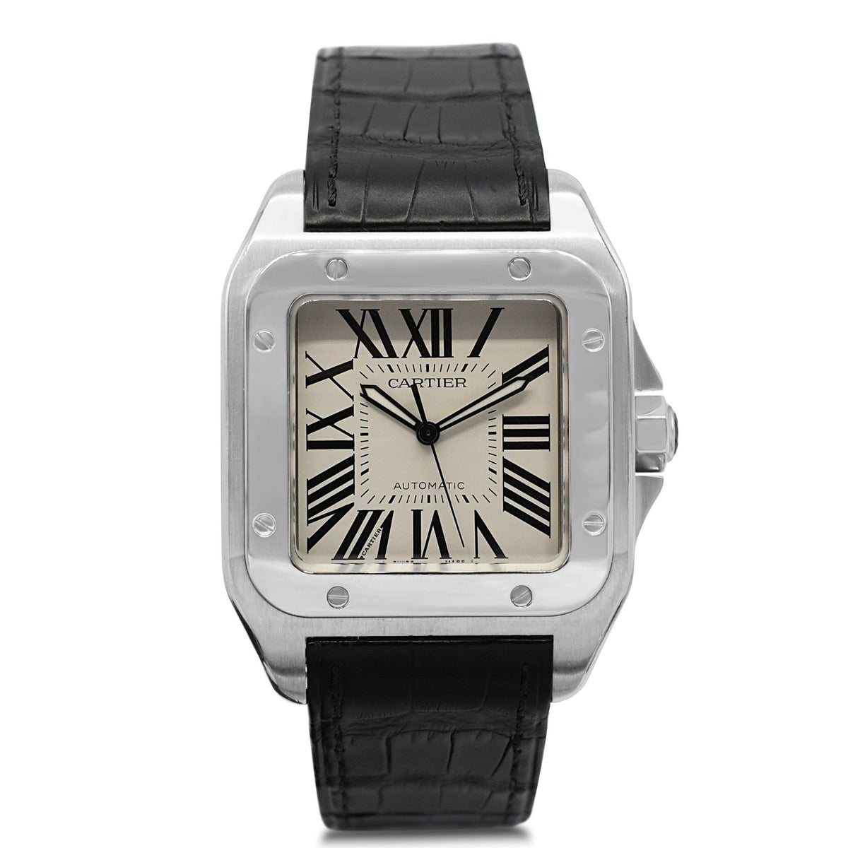 SANTOS 38MM STAINLESS STEEL AUTOMATIC