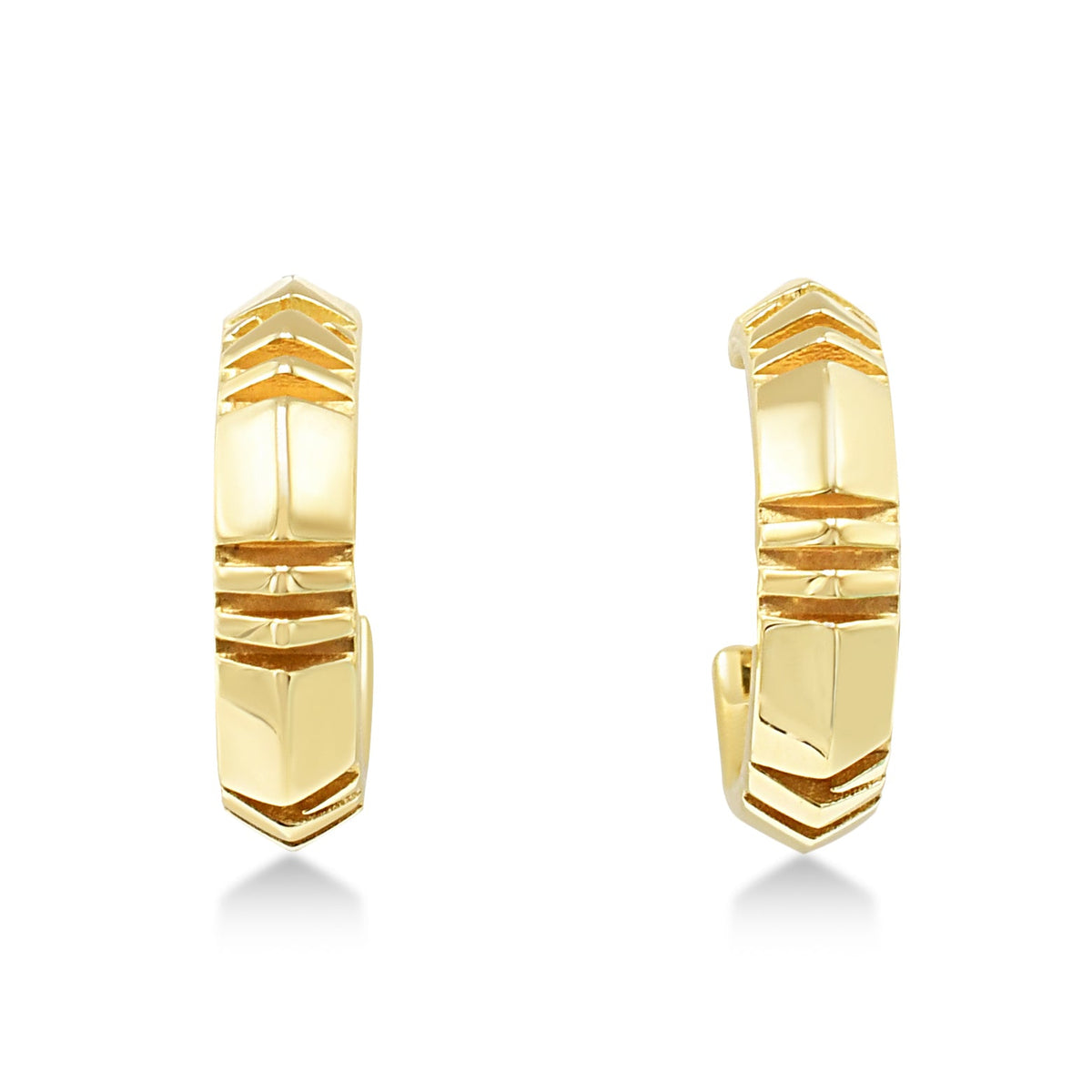 Pre-Owned Tiffany Small Atlas X Hoop Earrings I S&R