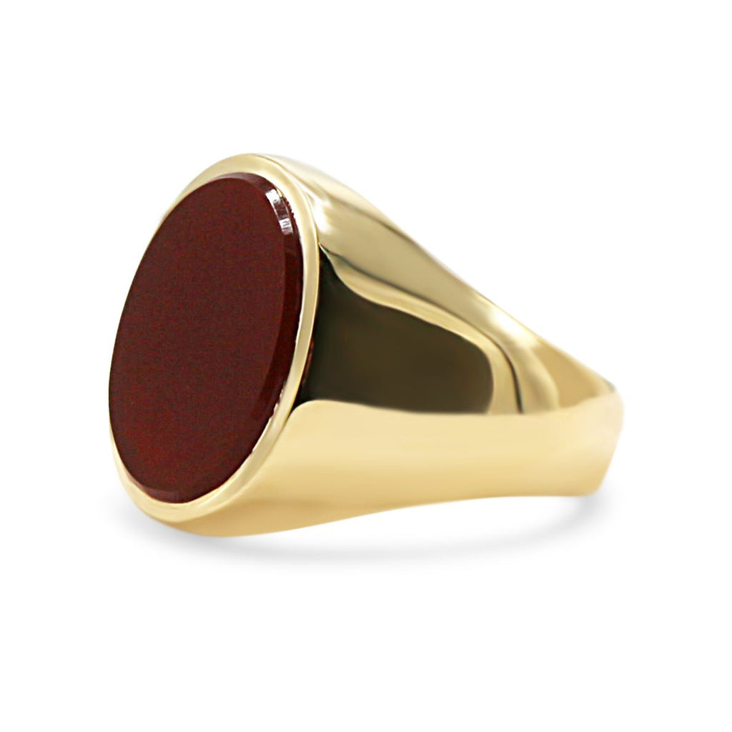 used 9ct Oval Carnelian Signet Ring