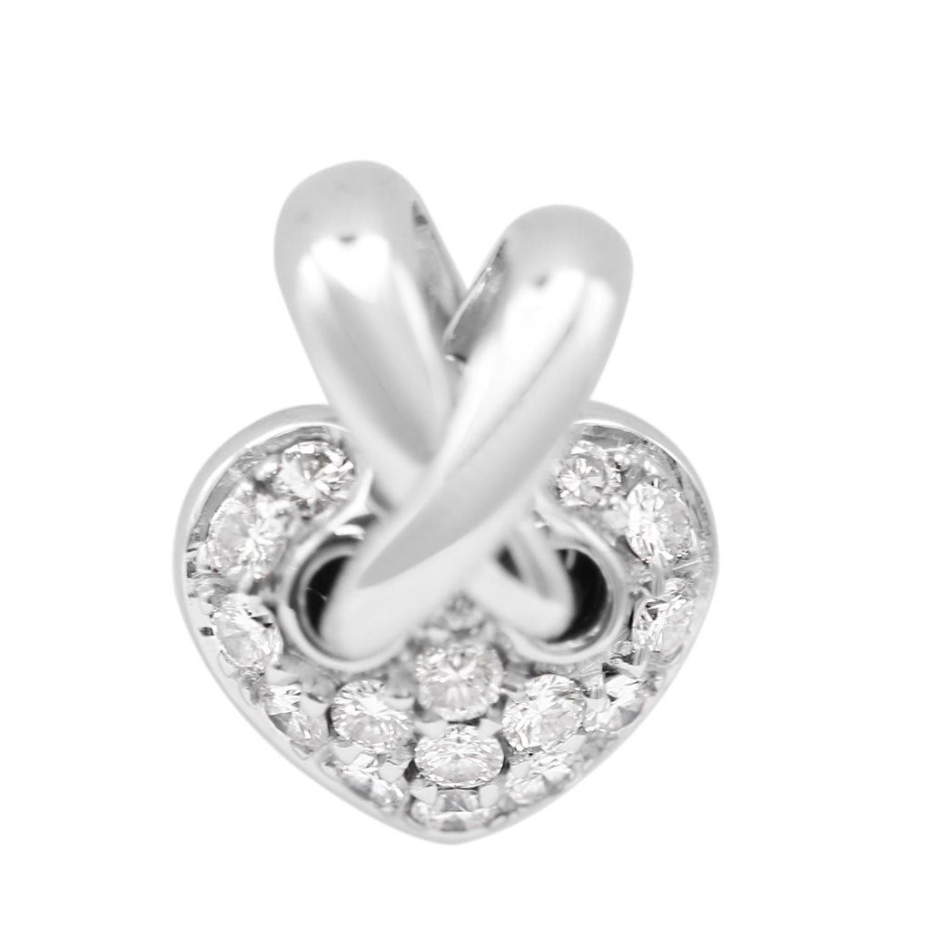 used Chaumet Mini Liens Diamond Heart Pendant