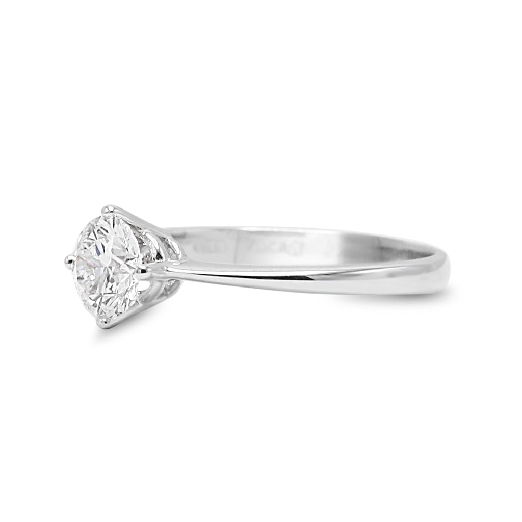 used GIA Certificated 0.50ct Solitaire Diamond Ring