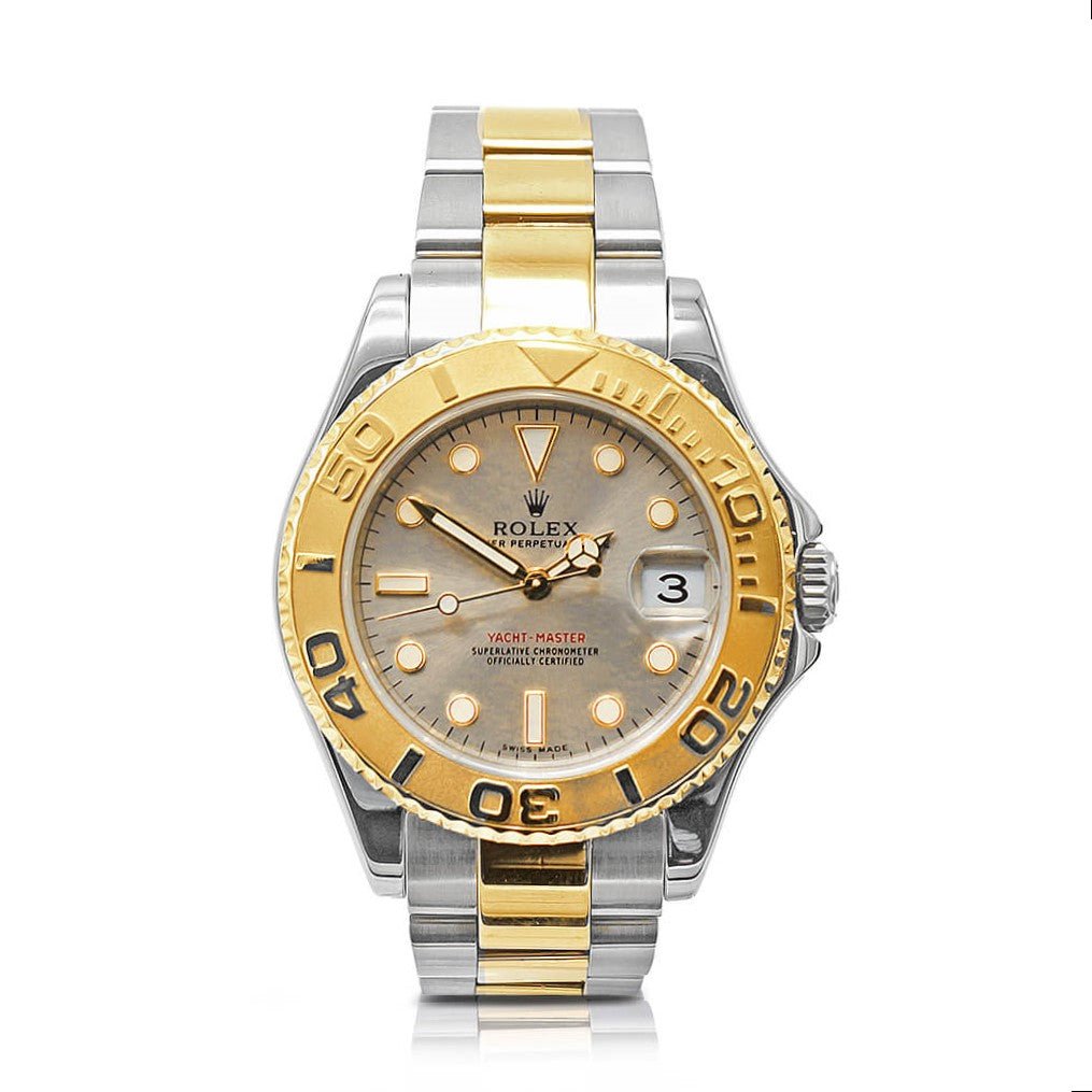 used Rolex 35mm Yachtmaster - Oystersteel & 18ct Yellow Gold - Ref: 168623