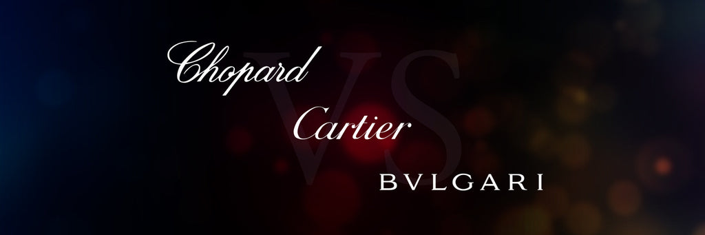 Chopard, Cartier and Bvlgari banner