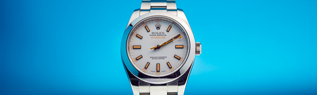 Discontinued Rolex Milgauss watch