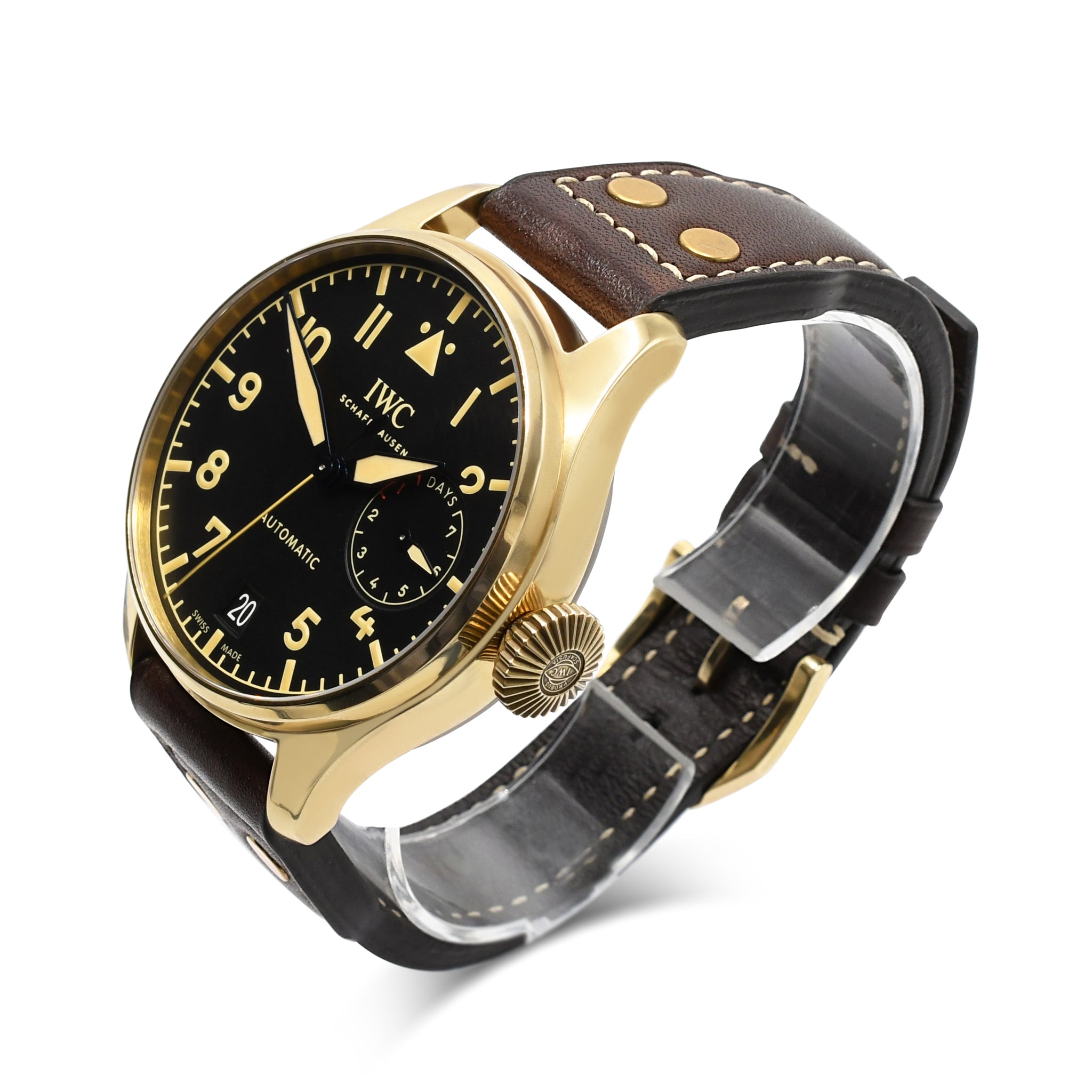 Pre-Owned IWC Big Pilot Bronze Limited Edition Watch I S&R