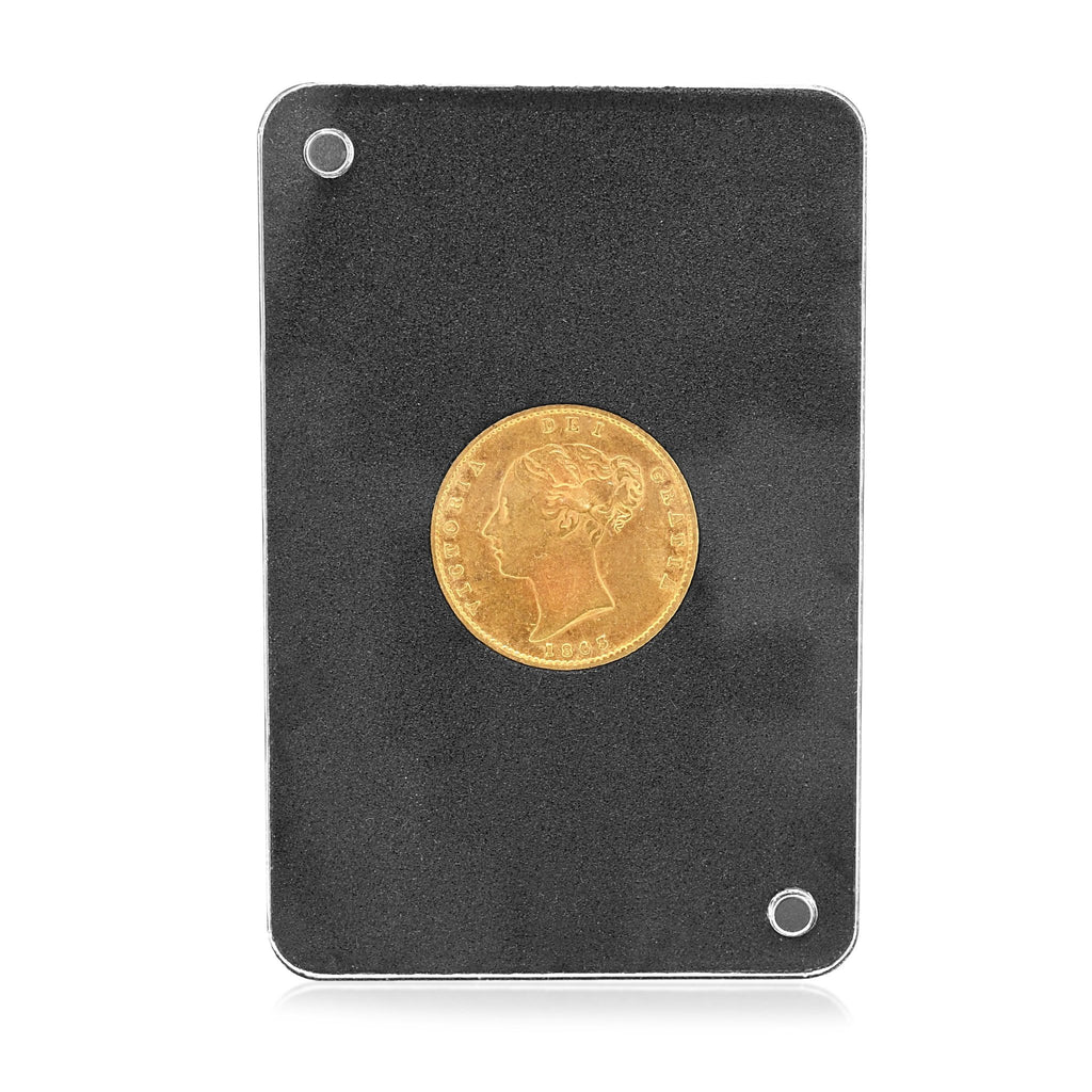 used 1863 Half Sovereign Shield Back