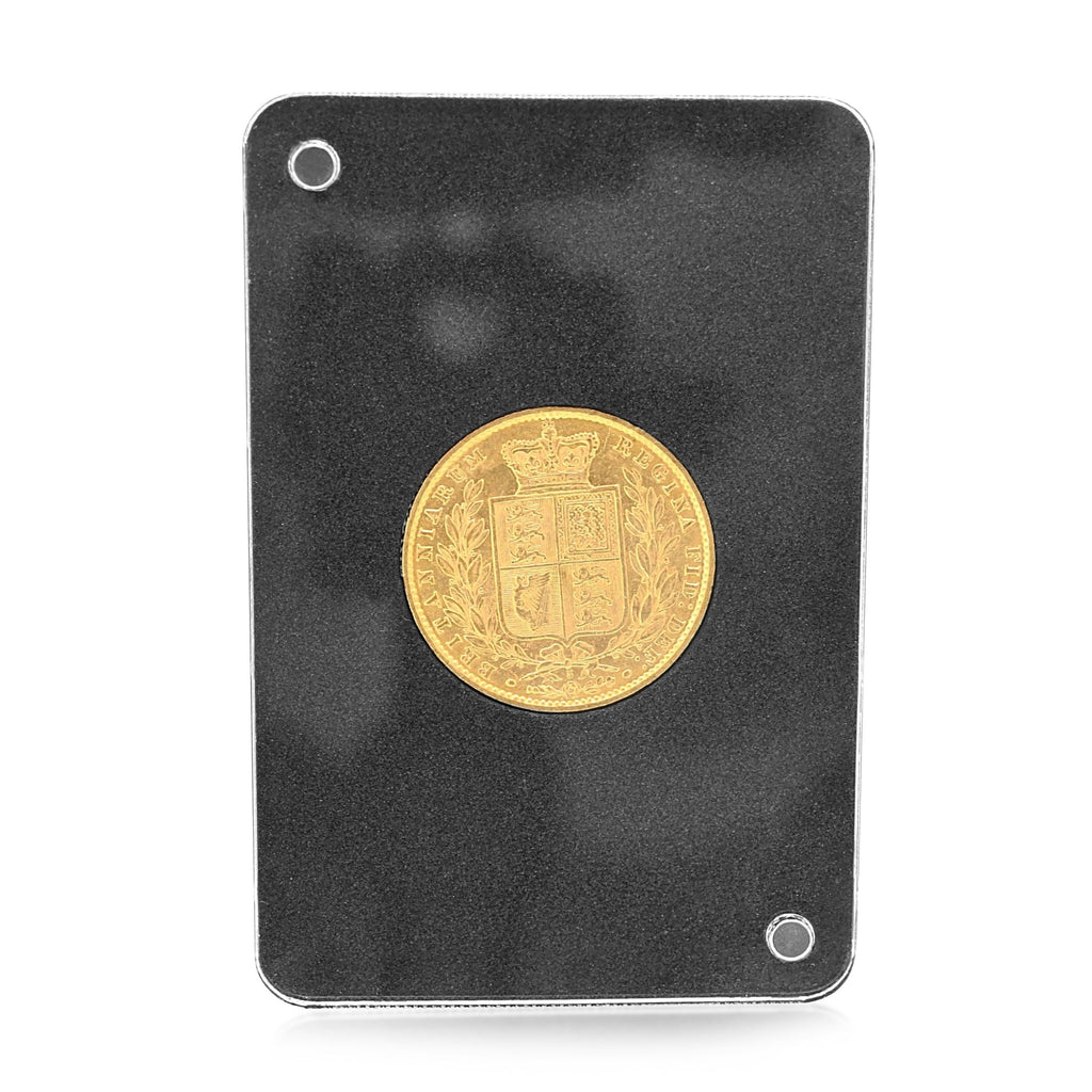 used 1865 Queen Victoria Shield Reverse Sovereign