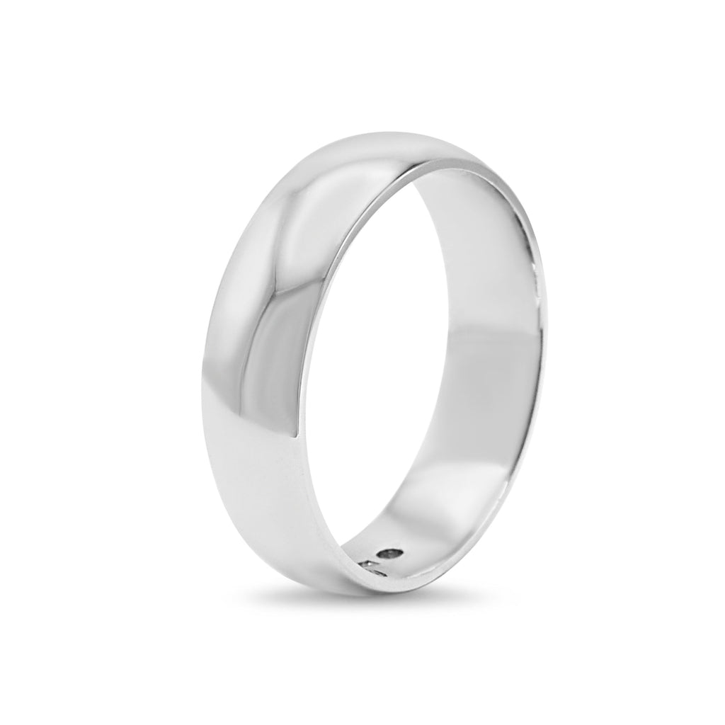 used 5mm Court Wedding Band - Platinum