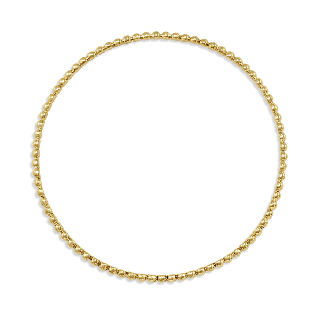 used Ball Design Finish Theo Fennell Bangle - 18ct Yellow Gold