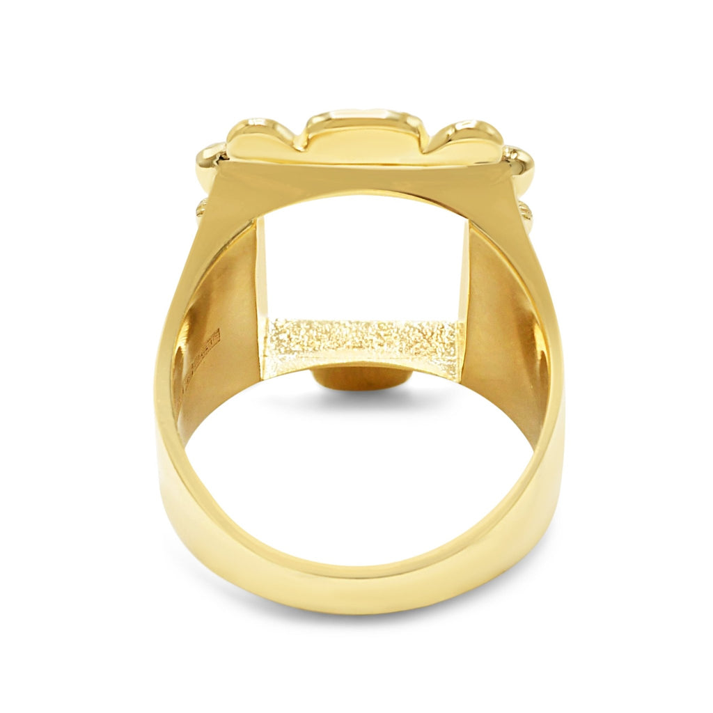 used Bleue Burnham Frame Ring - 9ct Yellow Gold