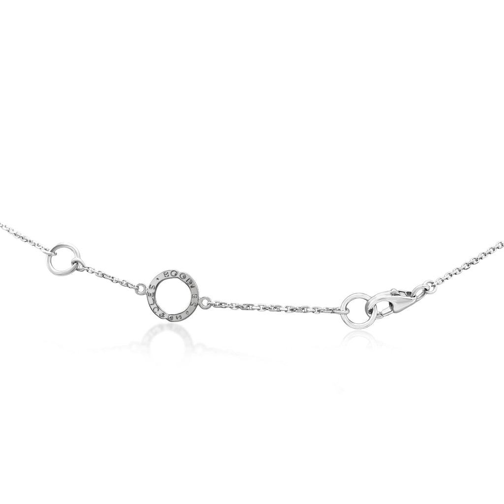 used Boodles Blossom Diamond Pendant Necklace - 18ct White Gold