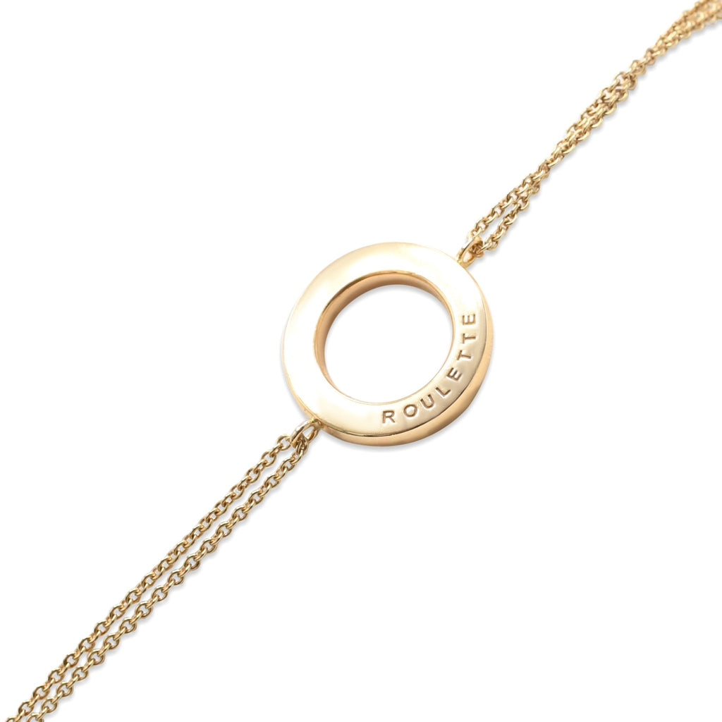 used Boodles Diamond Long Mini Roulette Necklace - 18ct Rose Gold