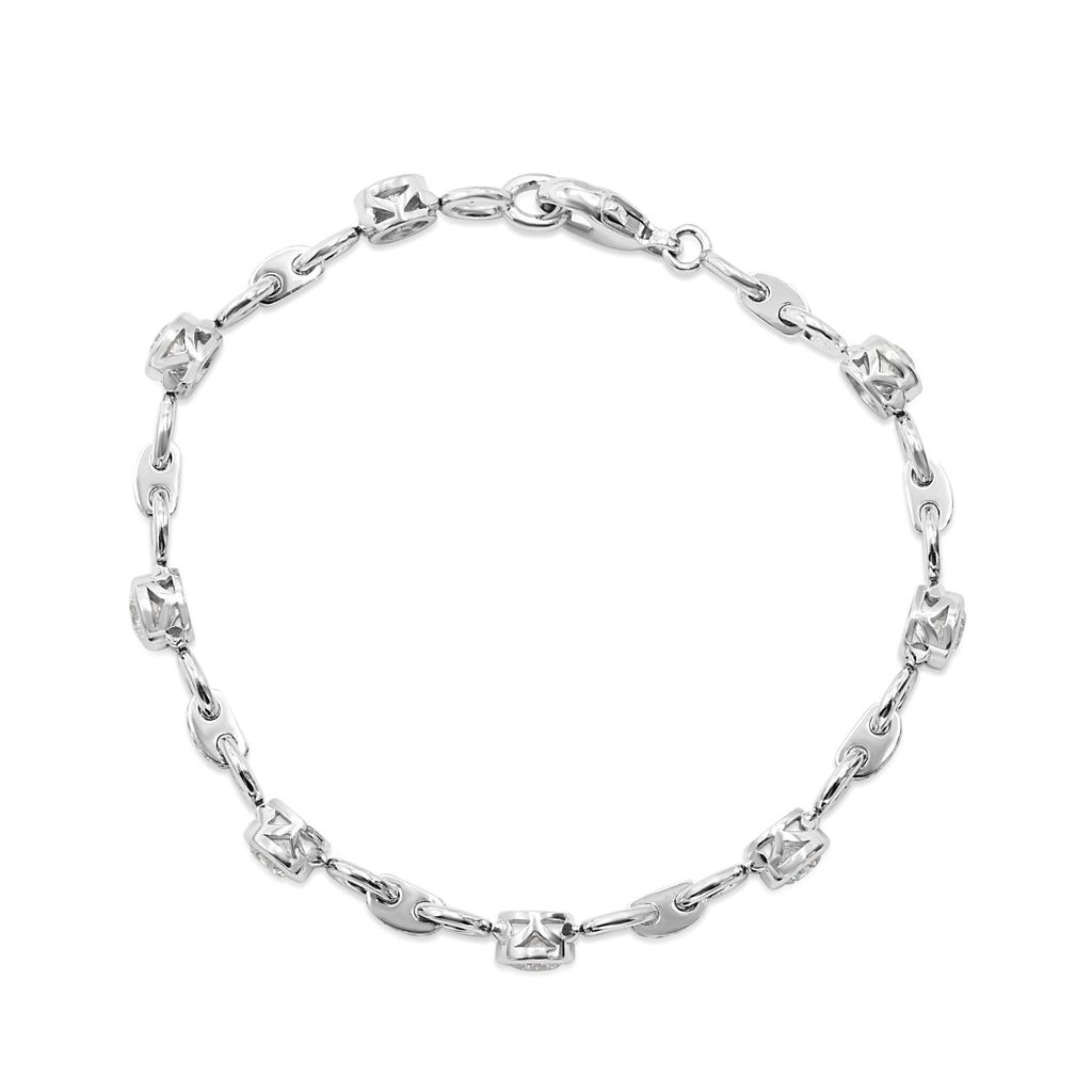 used BOODLES Diamond Platinum Bracelet