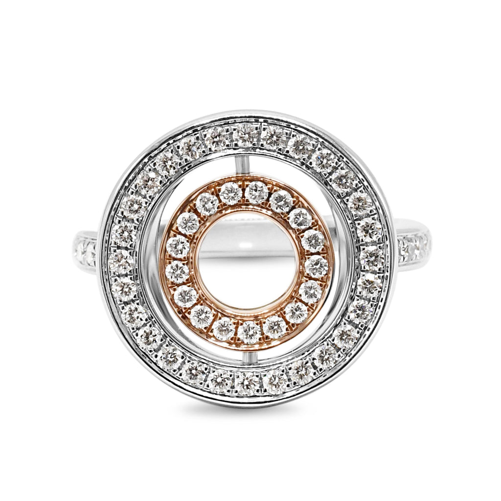 used Boodles Diamond Roulette Spinning Ring - 18ct Gold