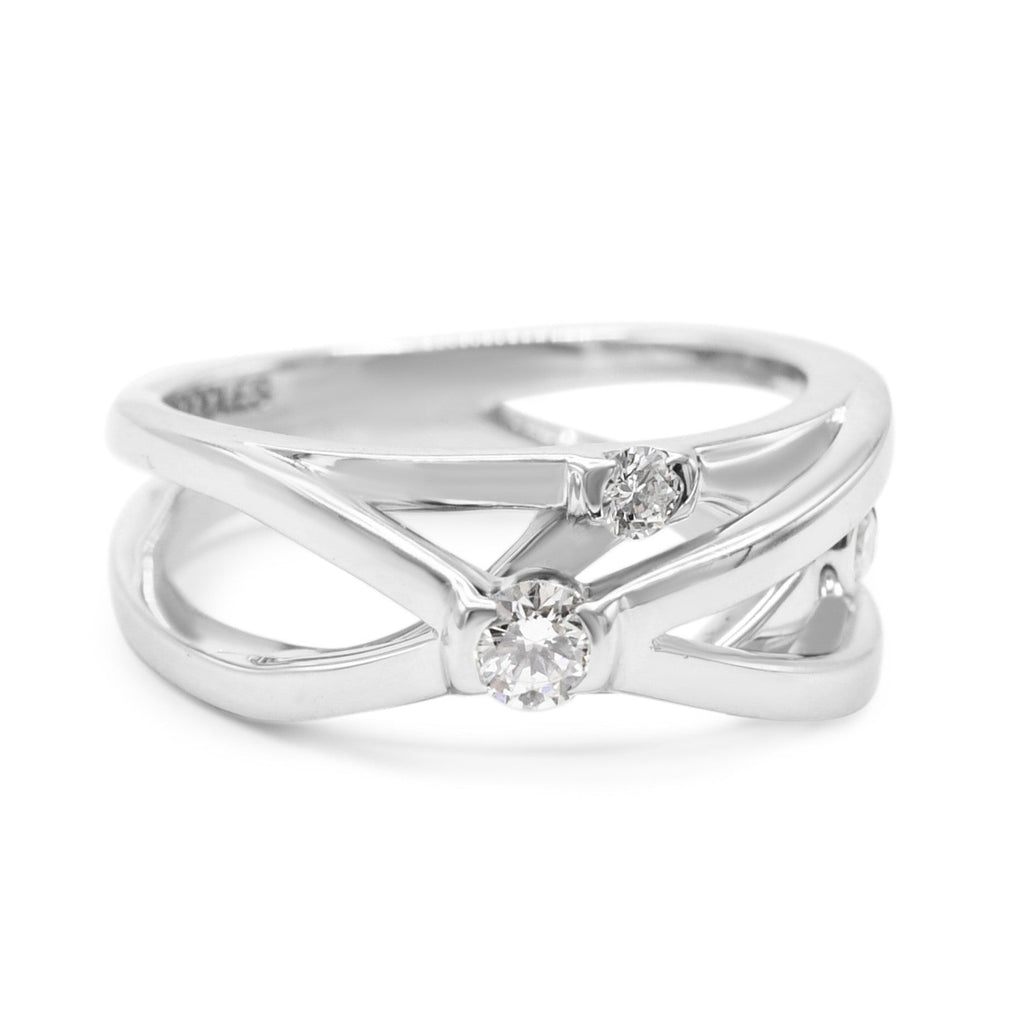 used Boodles Labyrinth Diamond Ring - 18ct White Gold