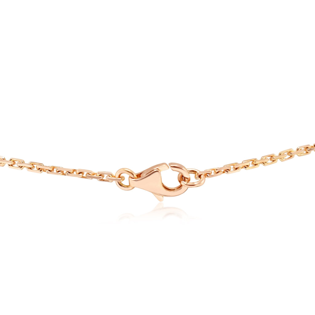 used Boodles Maymay Rose Diamond Pendant - 18ct Rose Gold