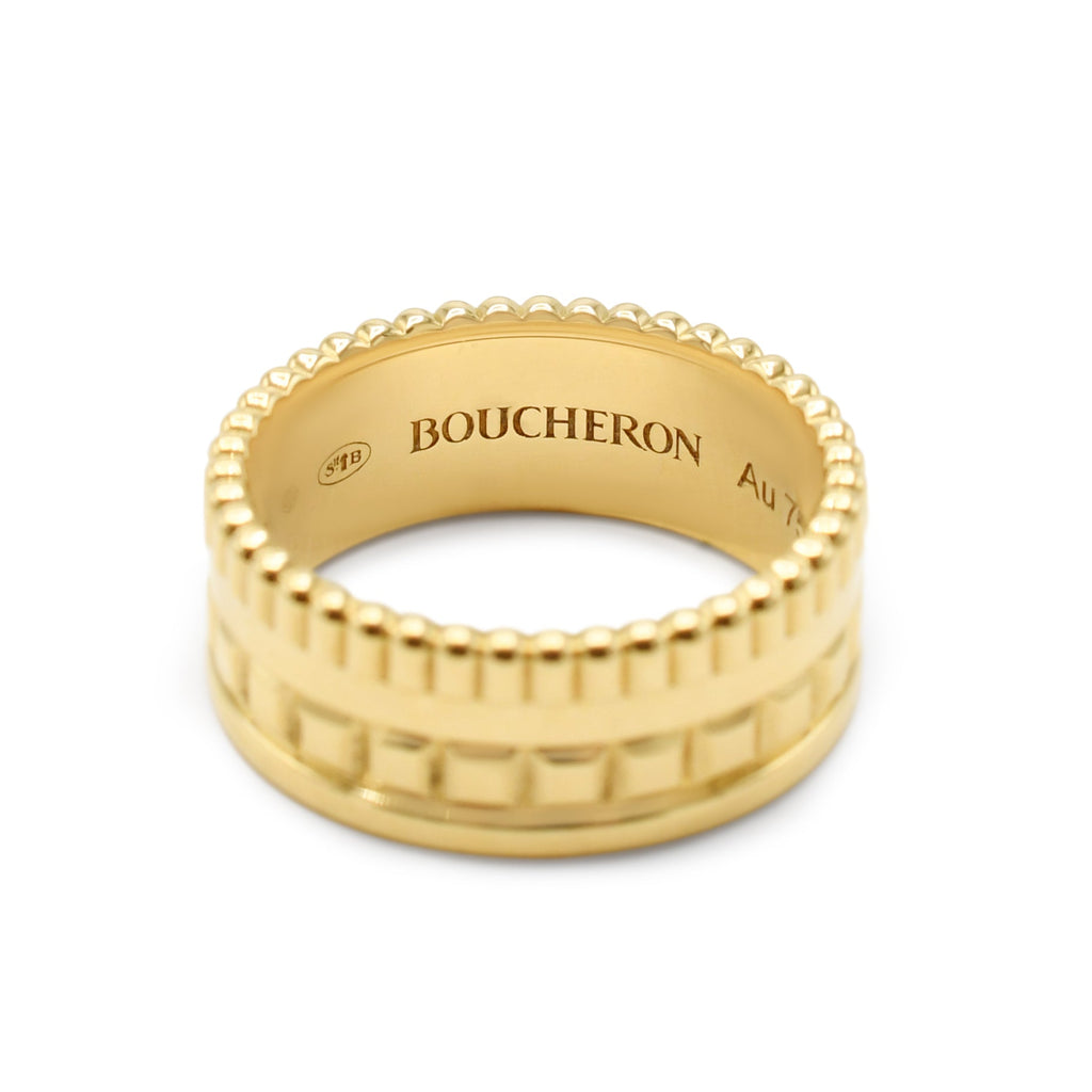 used Boucheron Quatre Radiant Ring Size 51 - 18ct Yellow Gold