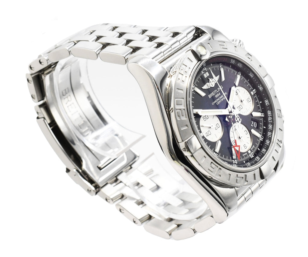 used Breitling Chronomat 44 GMT Steel Watch - Ref AB0420