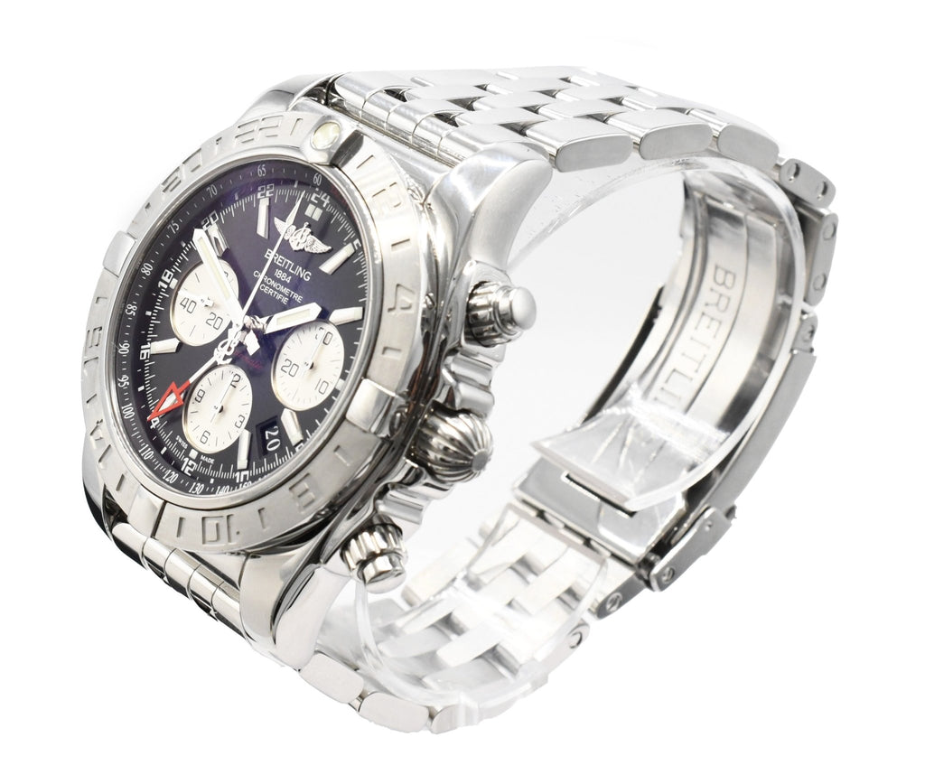 used Breitling Chronomat 44 GMT Steel Watch - Ref AB0420