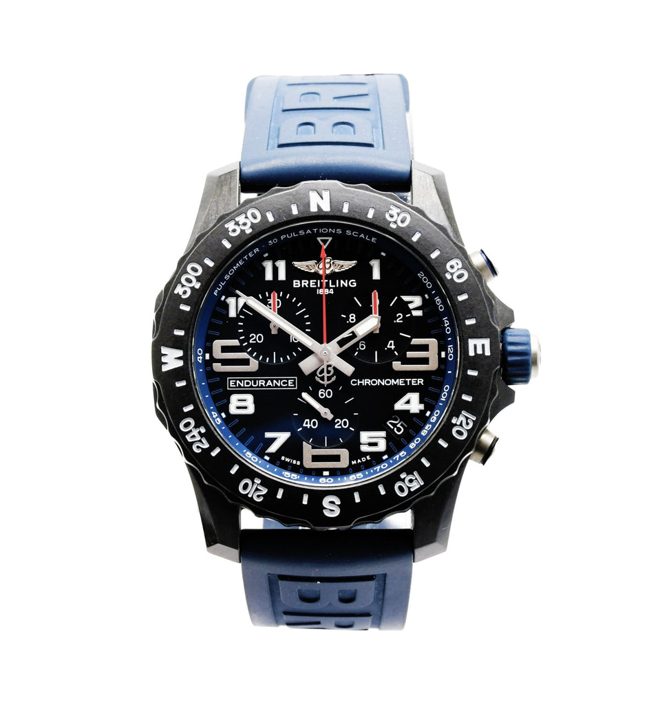 used Breitling Endurance Pro 44mm Breitlight Black/Blue Ref: X82310