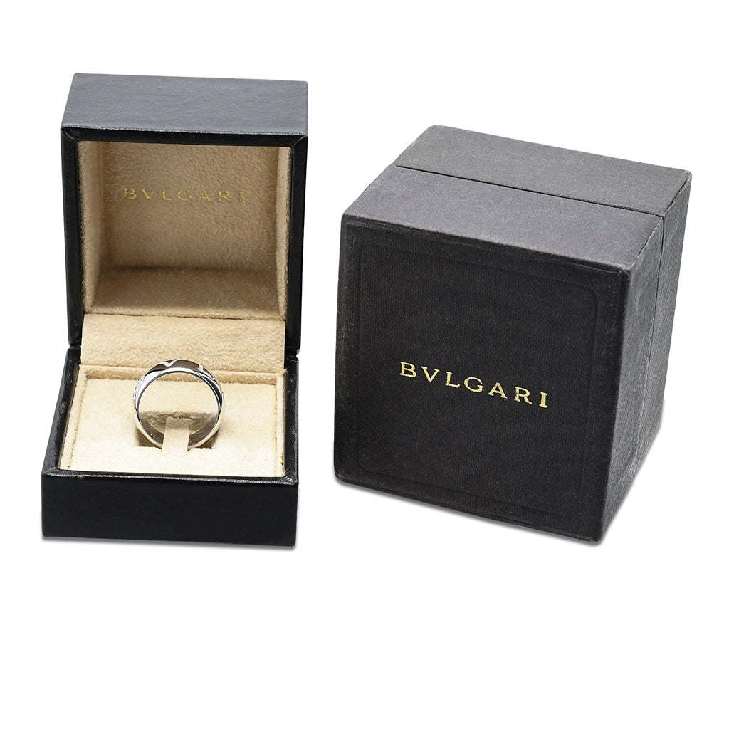 used Bvlgari 9.5mm Wide Band Ring Size 60