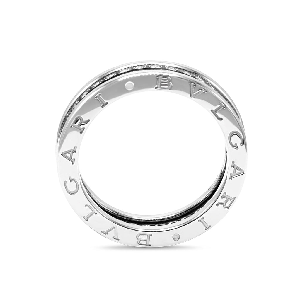 used Bvlgari B.Zero 1 One - Band Diamond Ring Size 55