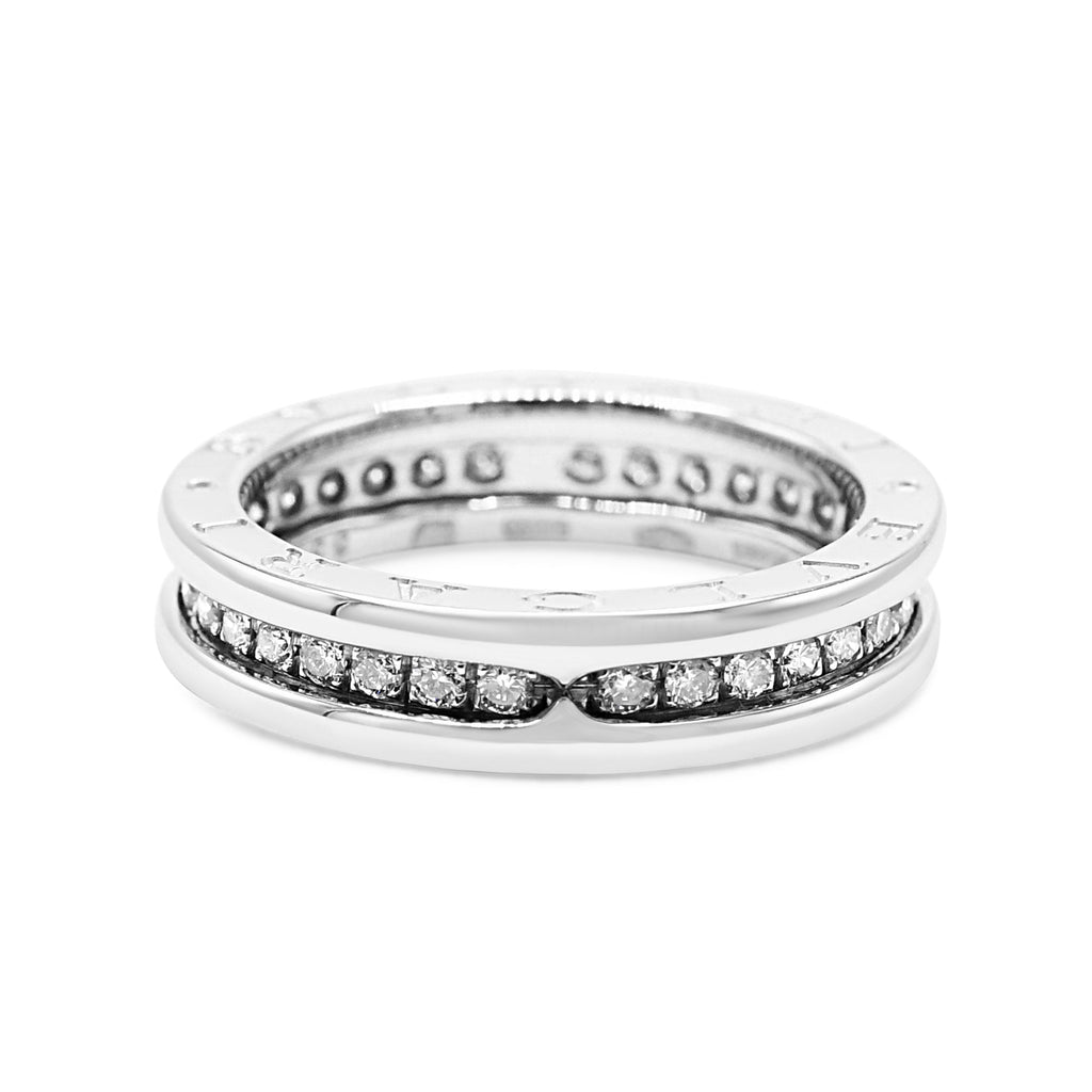 used Bvlgari B.Zero 1 One - Band Diamond Ring Size 55