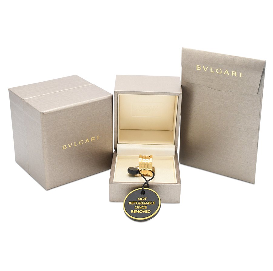 used Bvlgari B.Zero1 Four Band Ring Size 50 - 18ct Yellow Gold