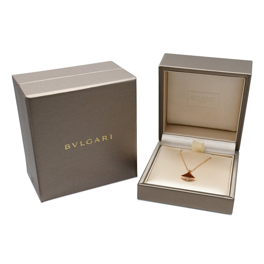 used Bvlgari Carnelian Divas’ Dream Pendant Necklace - 18ct Rose Gold