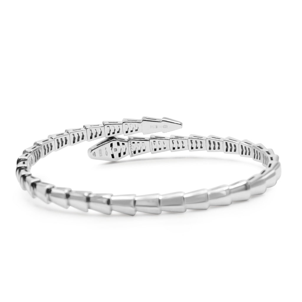 used Bvlgari Sepenti Viper Bangle Size Medium - 18ct White Gold