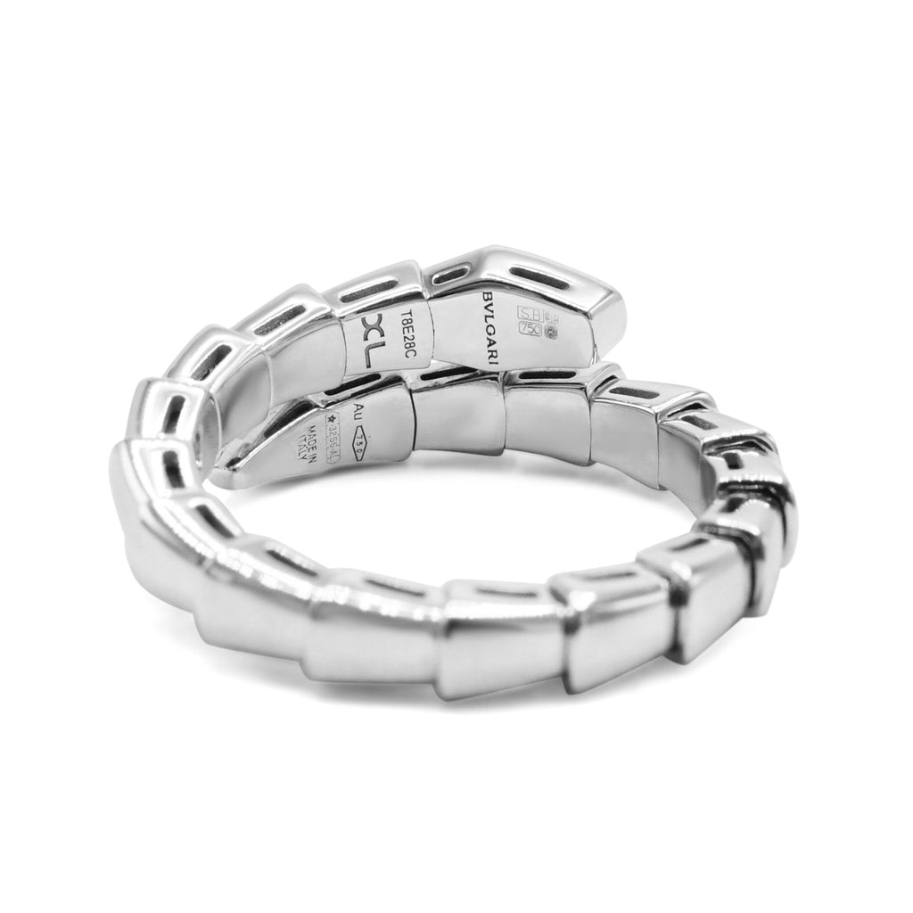 used Bvlgari Sepenti Viper Ring Size XL - 18ct White Gold