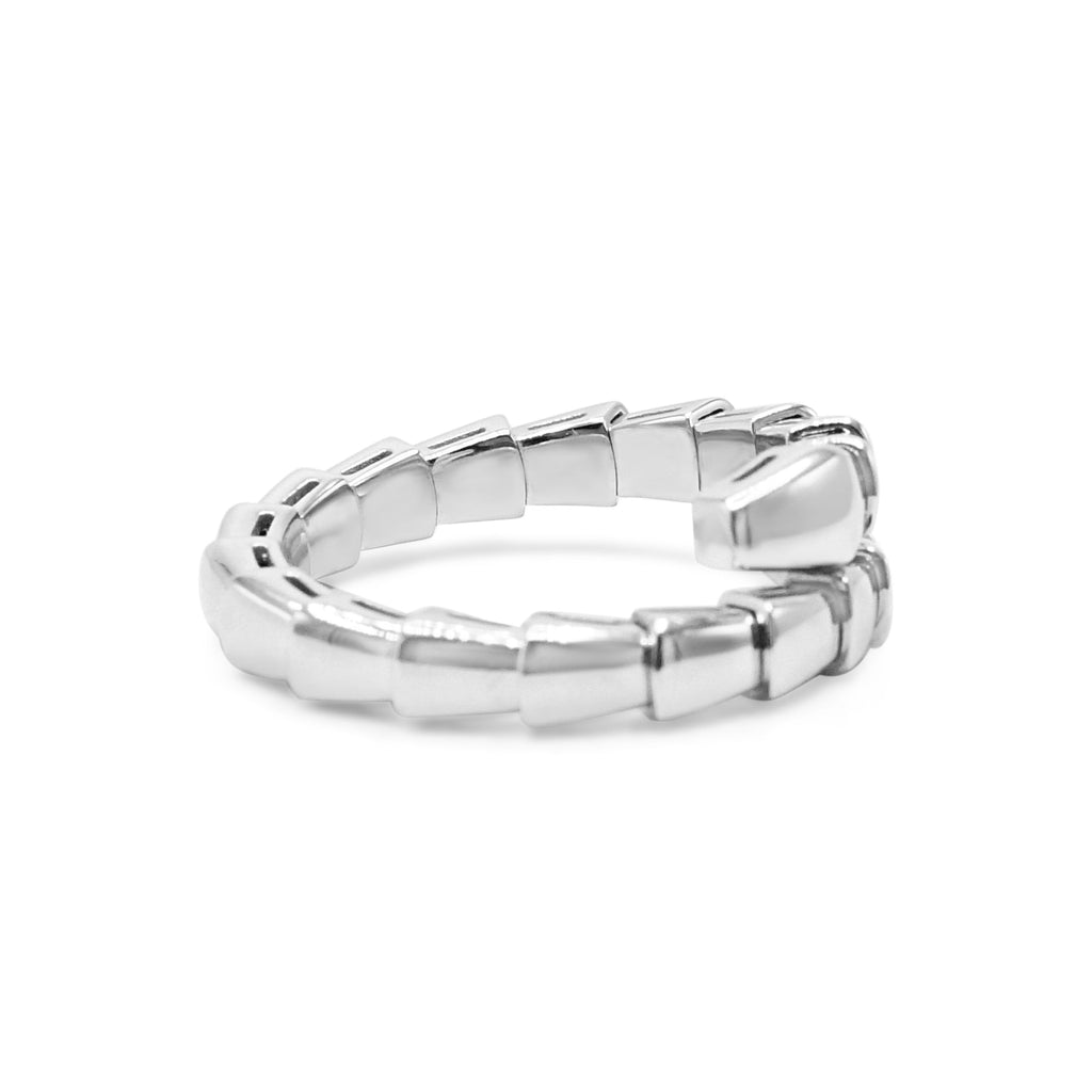 used Bvlgari Sepenti Viper Ring Size XL - 18ct White Gold