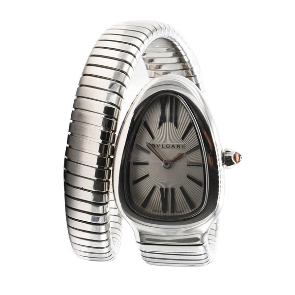 Pre-Owned Bvlgari Serpenti Tubogas Spiral Steel Watch I S&R