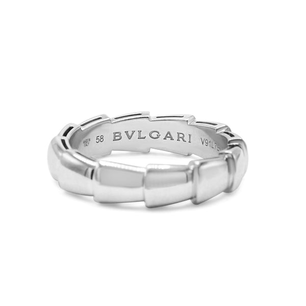 Pre Owned Bvlgari Serpenti Viper 18ct White Gold I S&R