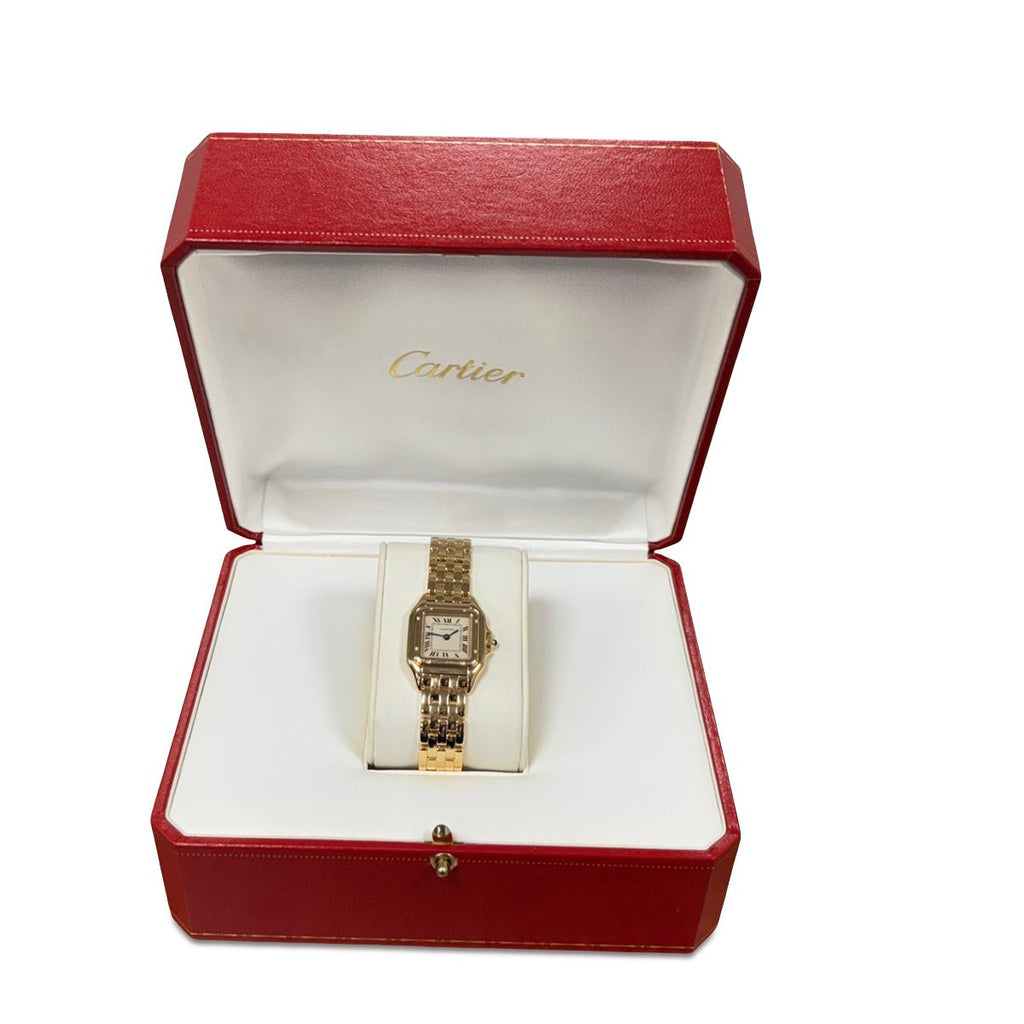 used Cartier 22mm Quartz Panthere De Cartier Watch - 18ct Yellow Gold