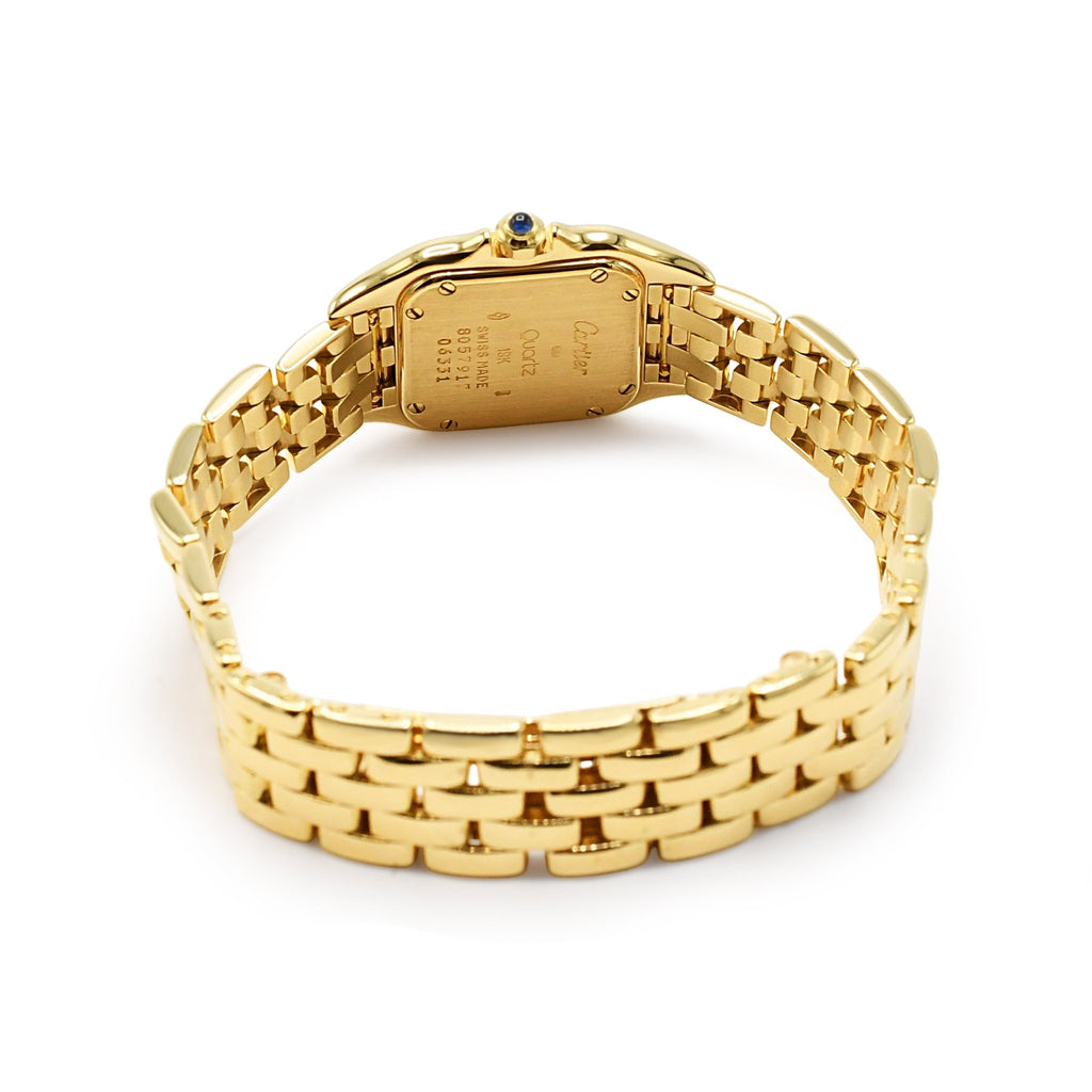 used Cartier 22mm Quartz Panthere De Cartier Watch - 18ct Yellow Gold