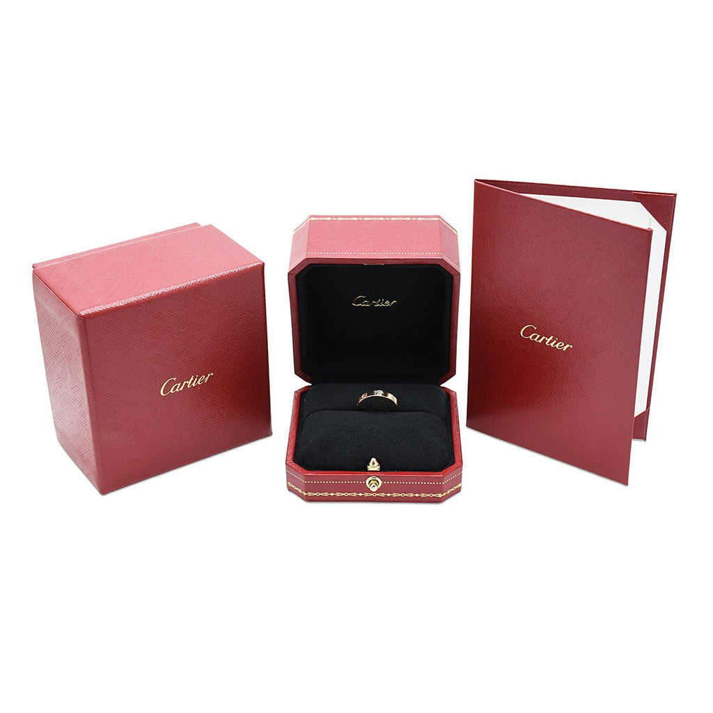 used Cartier 3.6mm Love Ring Size 51 - 18ct Rose Gold