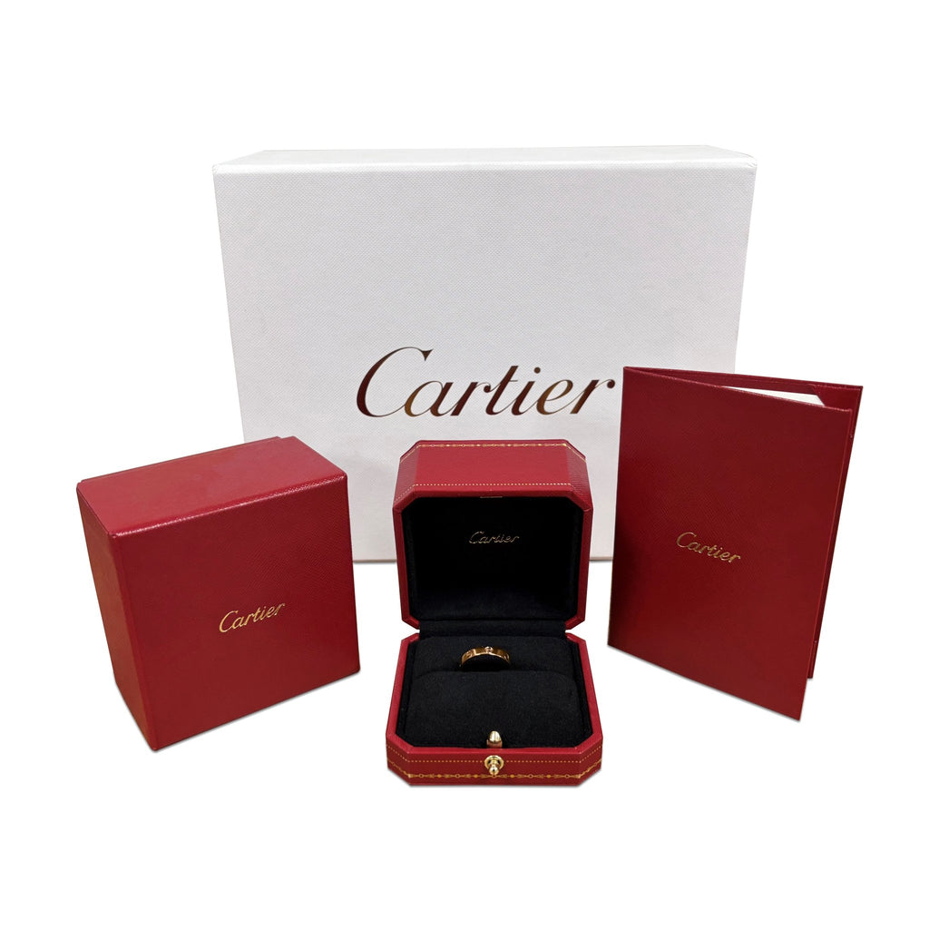 used Cartier 3.6mm Love Ring Size 54 - 18ct Rose Gold