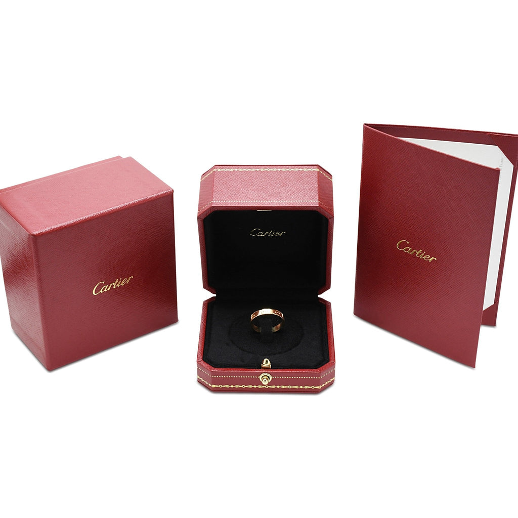 used Cartier 3.6mm Love Ring Size 54 - 18ct Yellow Gold