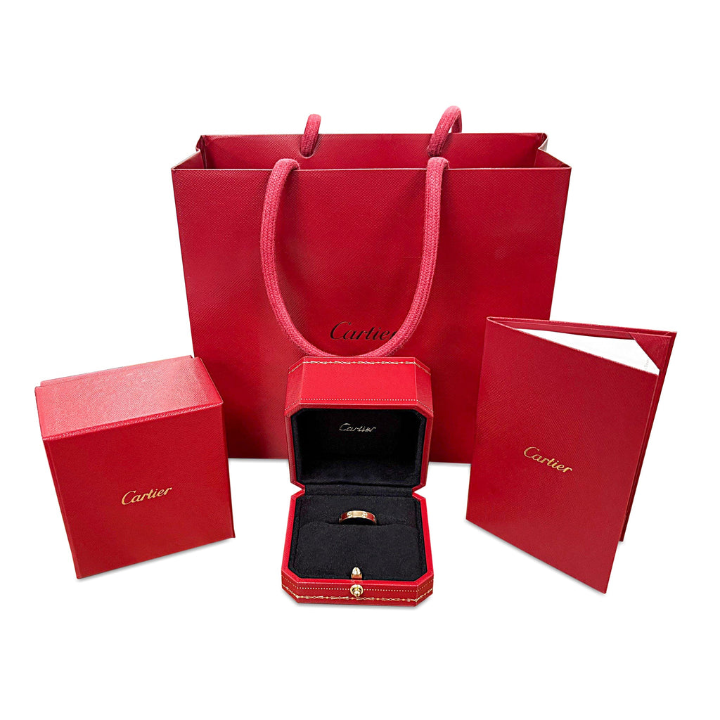 used Cartier 3.6mm Love Ring Size 54 - 18ct Yellow Gold