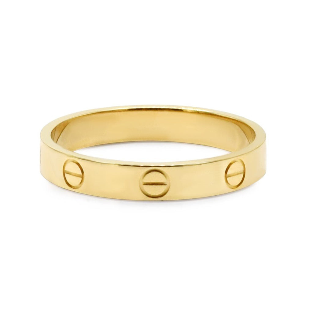 used Cartier 3.6mm Love Ring Size 61 - 18ct Yellow Gold