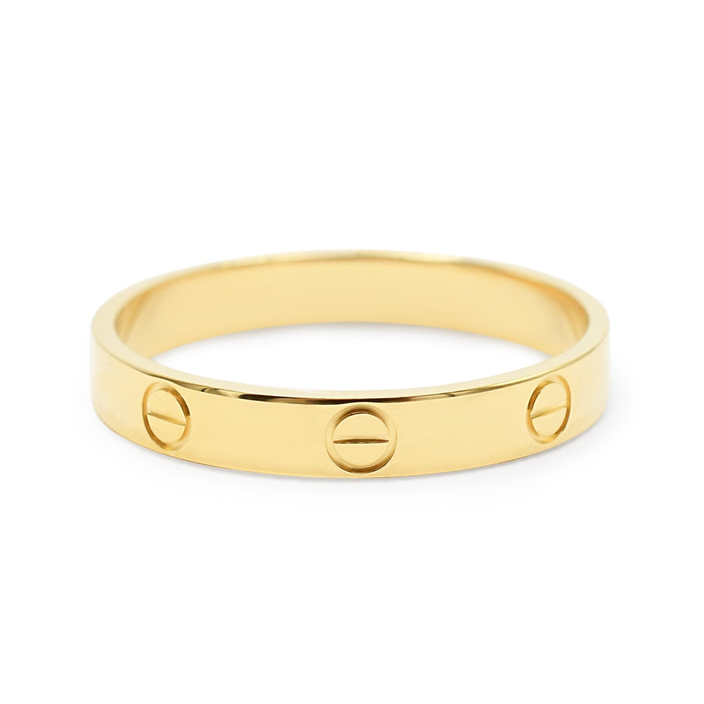 used Cartier 3.6mm Love Ring Size 64 - 18ct Yellow Gold
