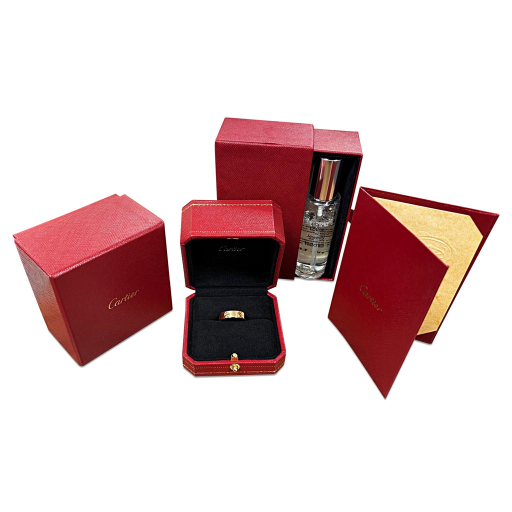 used Cartier 5.5mm Love Ring Size 56 - 18ct Yellow Gold