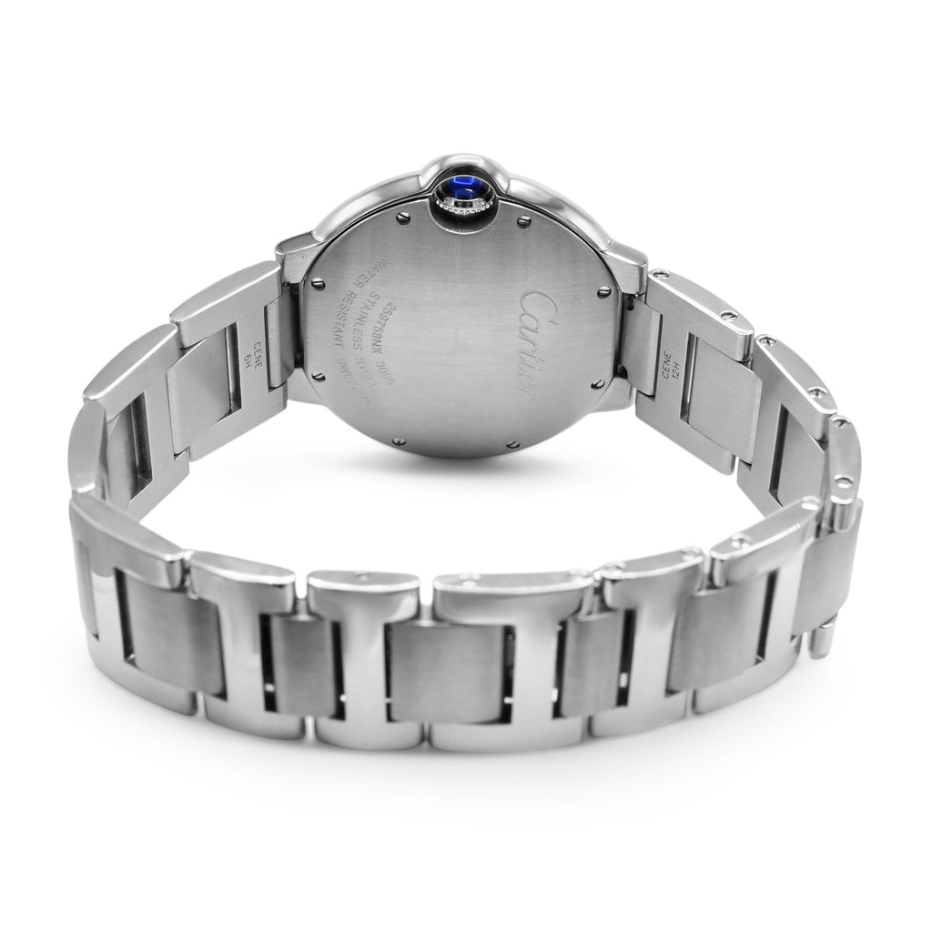 used Cartier Ballon Bleu 36mm Quartz Steel Watch