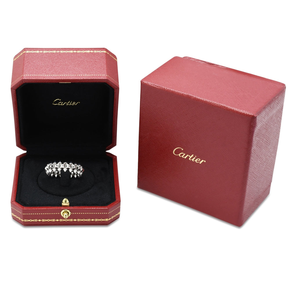 used Cartier Clash De Cartier Ring Medium Model Size 61 - 18ct White Gold