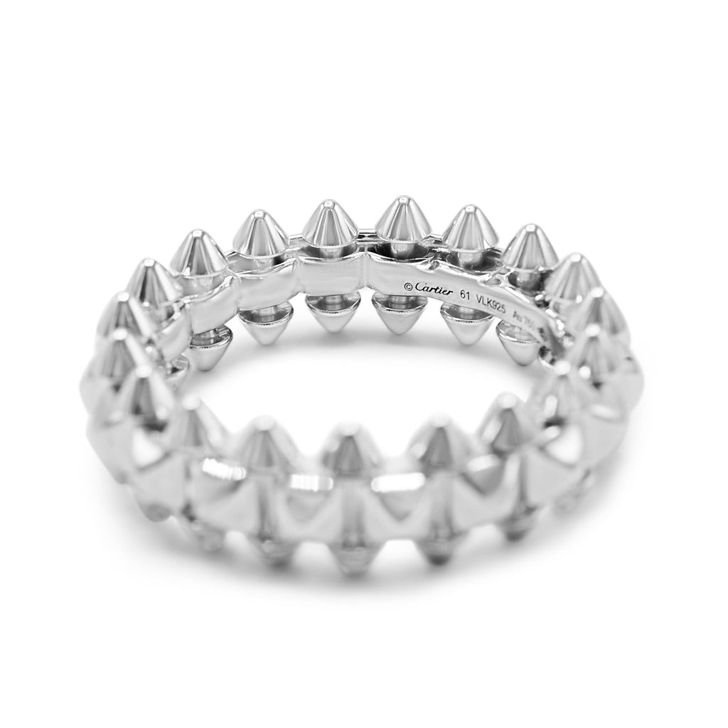 used Cartier Clash De Cartier Ring Medium Model Size 61 - 18ct White Gold