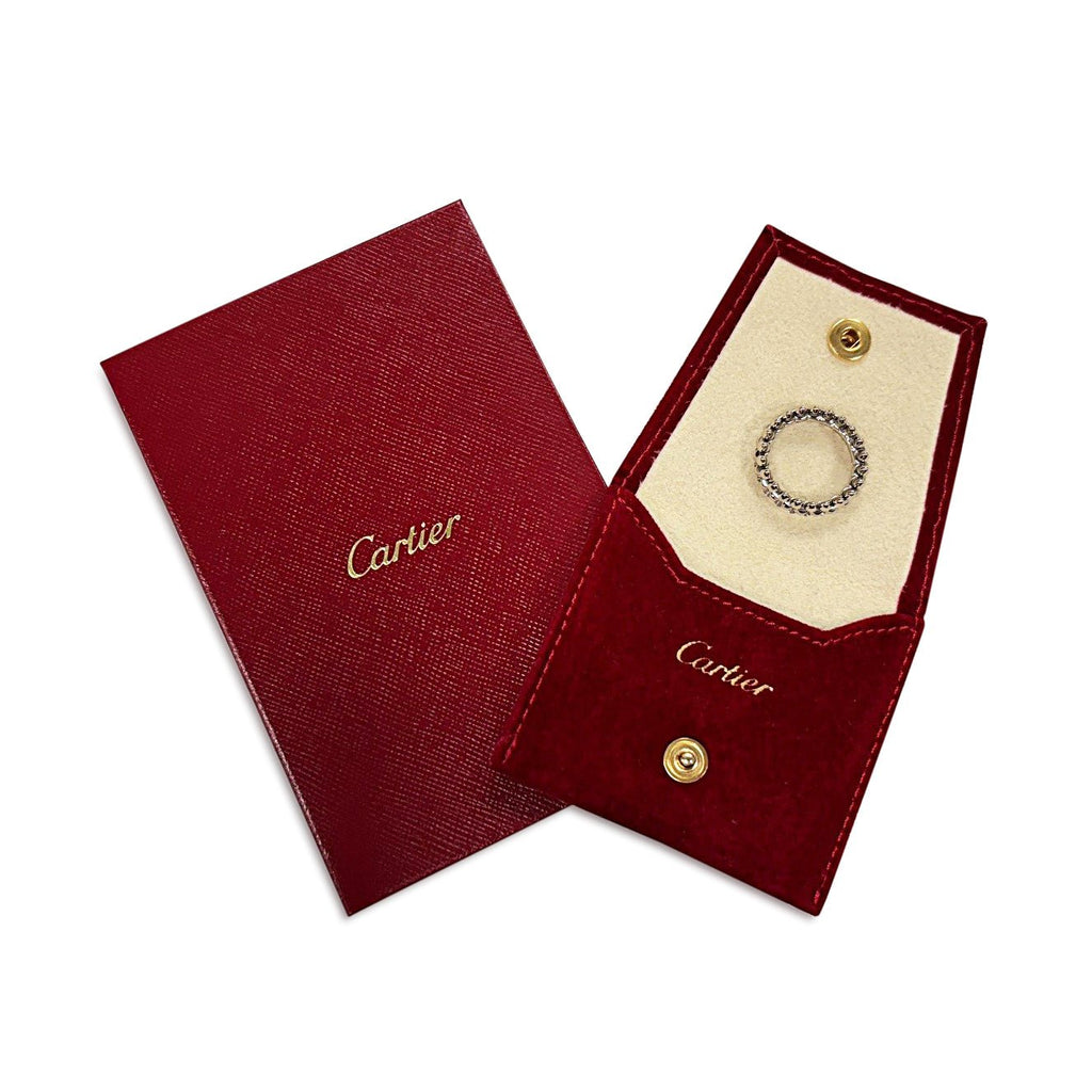 used Cartier Clash De Cartier Ring, Small Model, Size 53 - 18ct White Gold