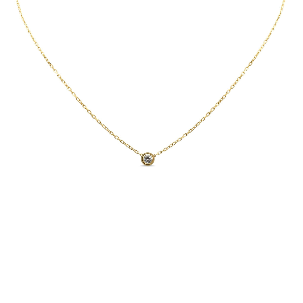 used Cartier D'Amour Necklace,Large Model, Diamond - 18ct Yellow Gold