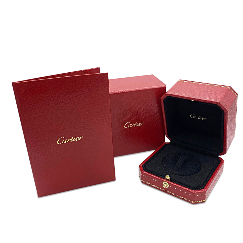 used Cartier Diamond Set Juste Un Clou Ring Size 51 - 18ct Yellow Gold