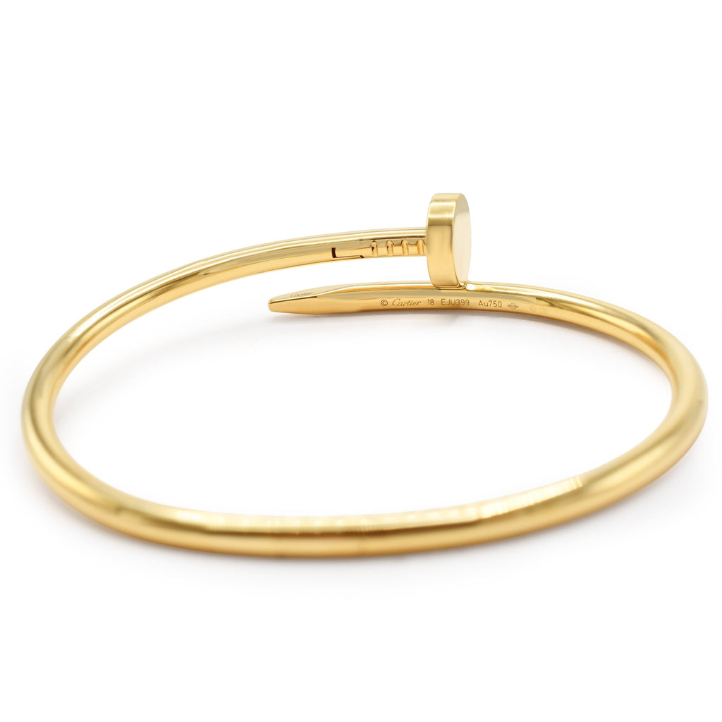 used Cartier Juste un Clou Bangle, Classic Model Size 18